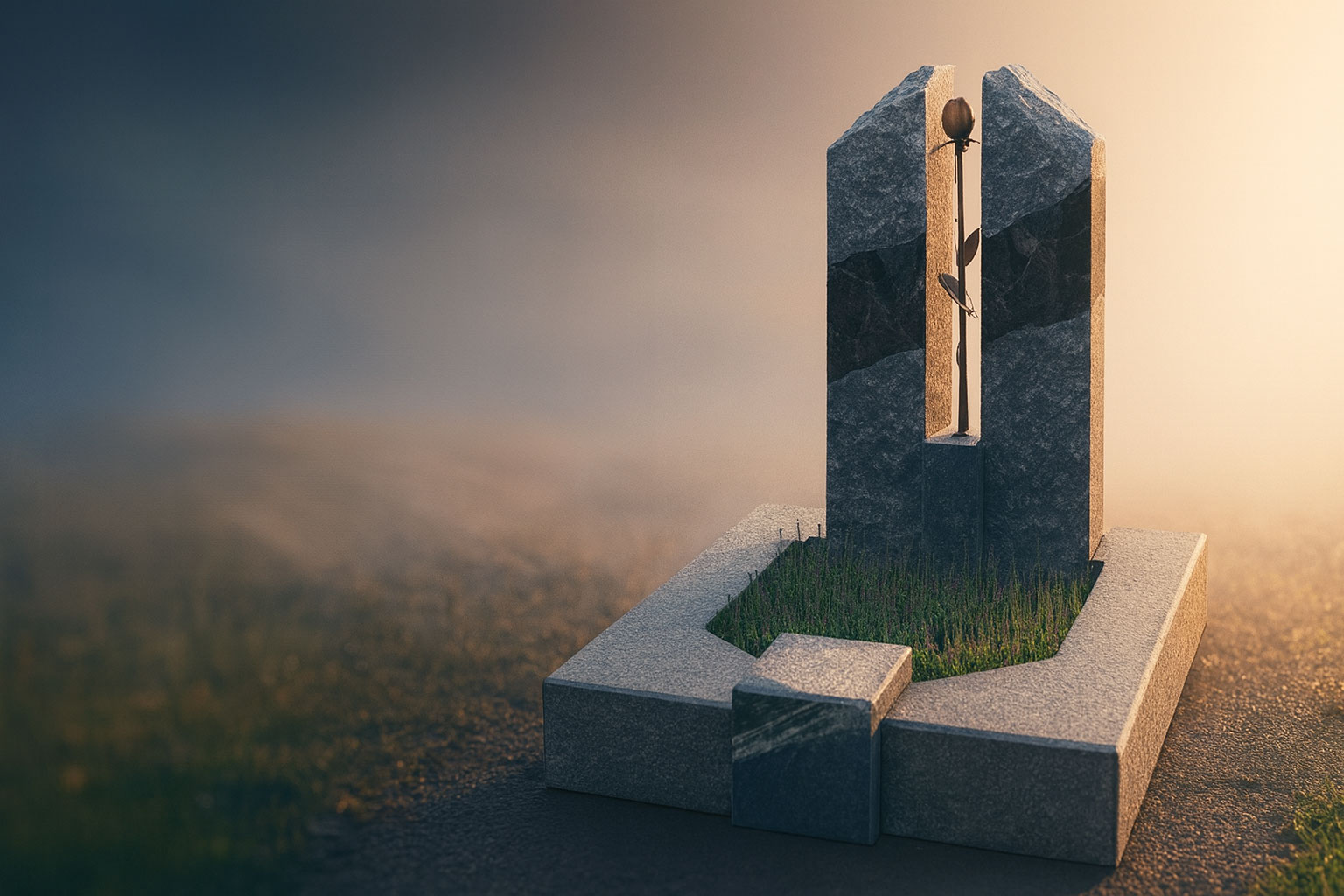 Grabmal / Friedhof Eßfeld – Bild 1